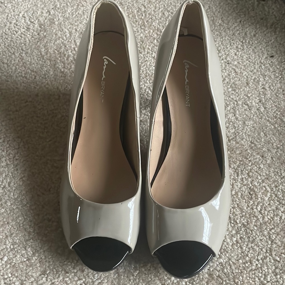 LANE BRYANT Pantene leather 2-tone shoe!